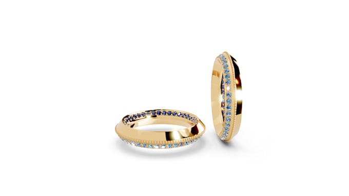 turn your jewelry sketch into 3d cad with rendering