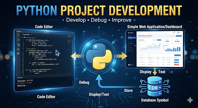 help develop, debug and improve your python student project