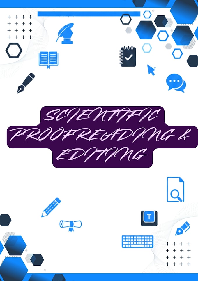 proofread and edit scientific research manuscript