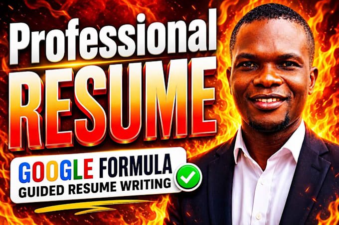 write, rewrite and update your resume into a professional resume