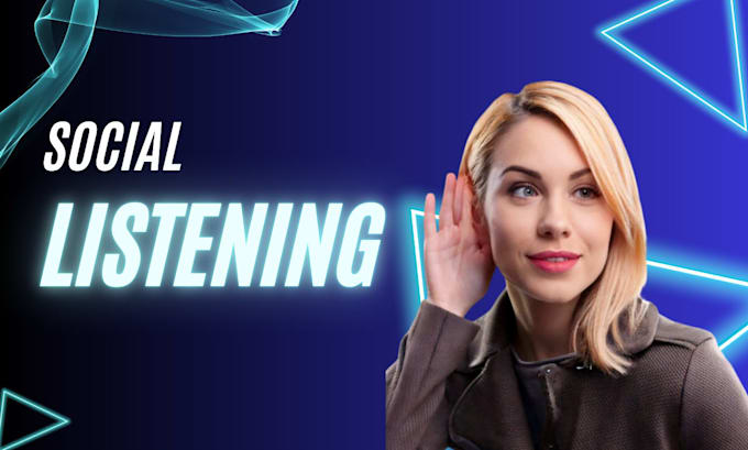 do social listening, sentiment analysis and competitor research