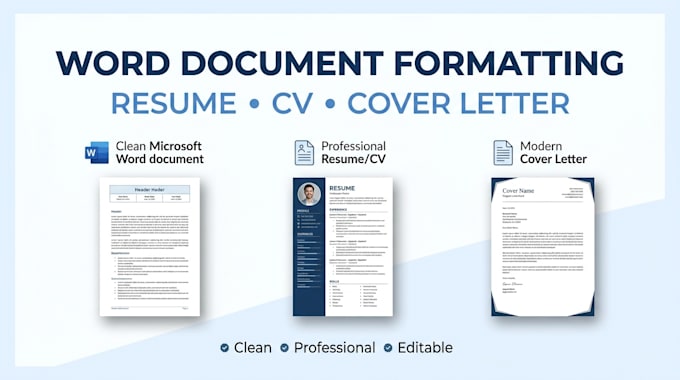 professionally format your word document