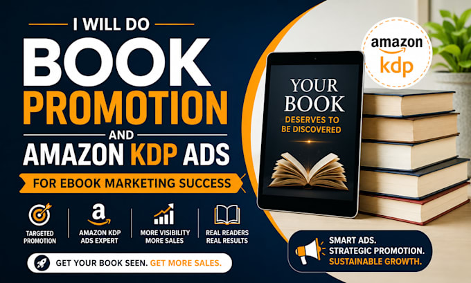do book promotion and amazon KDP ads for ebook marketing campaigns