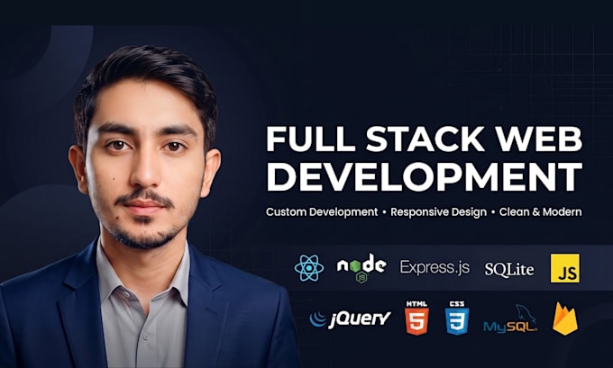do full stack custom frontend and backend development fast