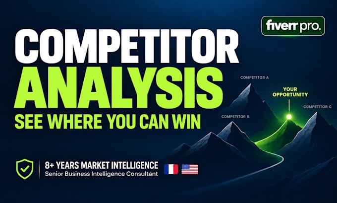 do actionable business competitor analysis