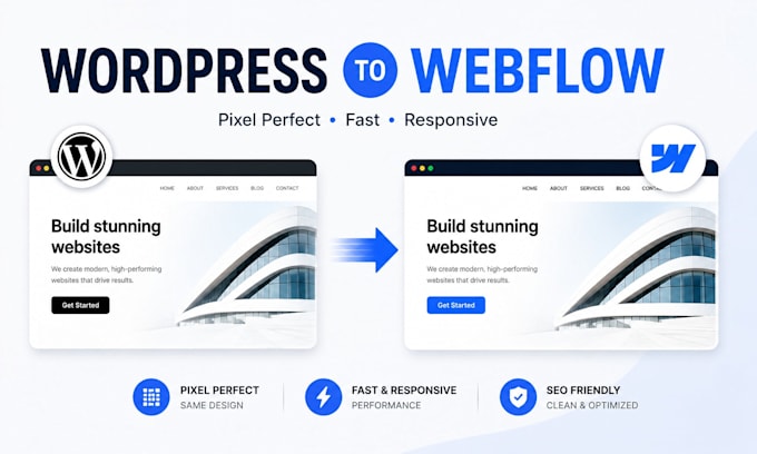 migrate wordpress website to webflow copy clone website woocommerce migration