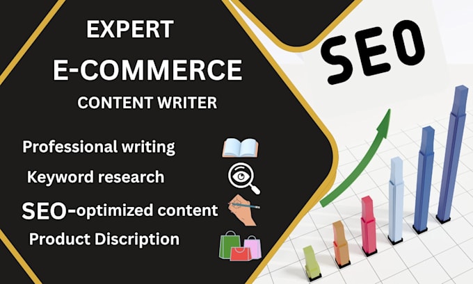 write SEO optimized  e commerce content and product descriptions