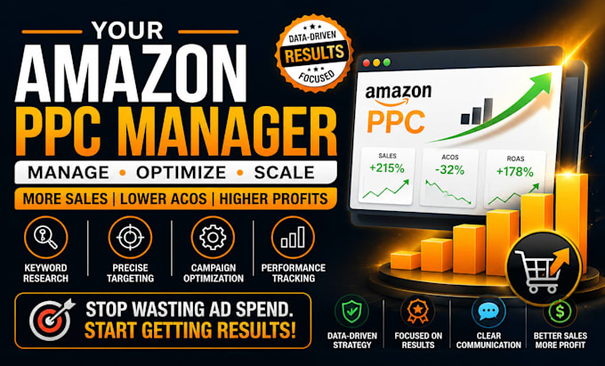 be your amazon ppc manager, amazon ads campaign management