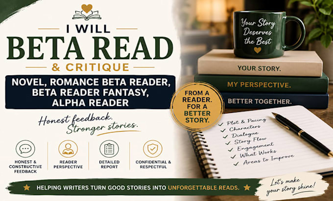 beta read critique novel, romance beta reader, beta reader fantasy, alpha