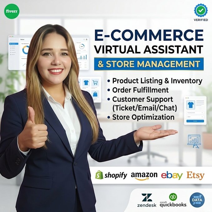 haré gestión de ecommerce y asistencia virtual