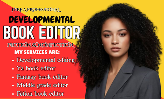 developmental edit ya dystopian, middle grade, dark fiction and fantasy book