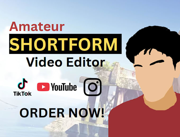 do amateur video editing for various social media platforms