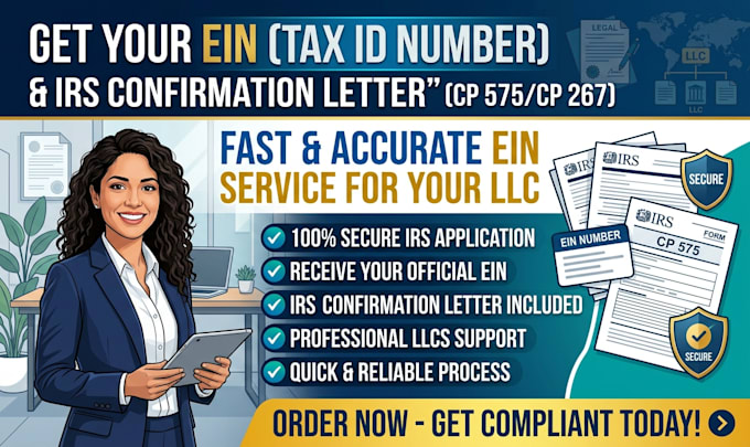 get your ein tax id number irs confirmation letter for your llc