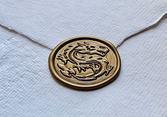 create custom seal stamp, embossing and debossing artwork with 3d mockup