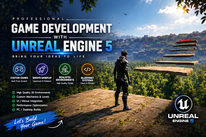 develop games in unreal engine