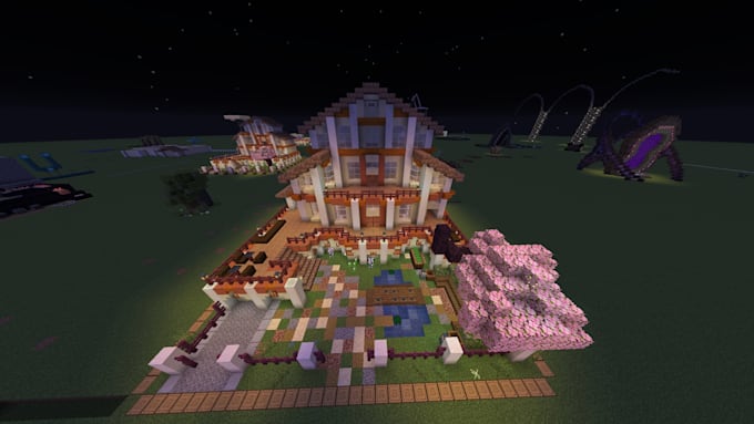 build a minecraft house