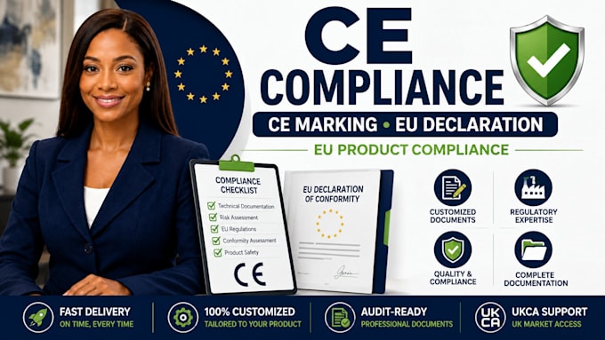 prepare ce compliance documents, ce marking and eu declaration