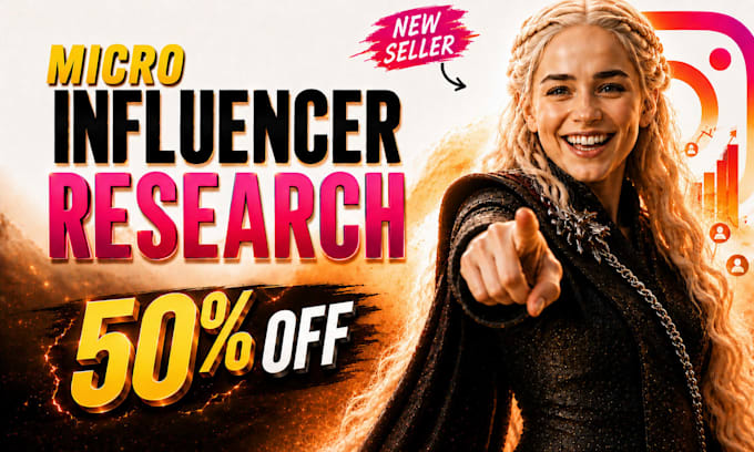 do 30 micro influencer research within 5 hours