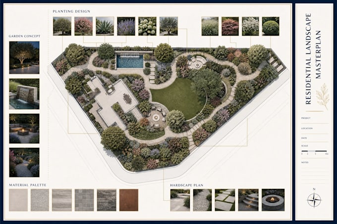 design harmonious landscape backyard design as a landscape architect