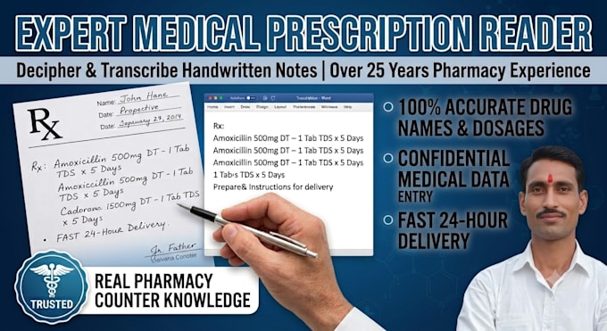decipher doctor handwritten prescriptions