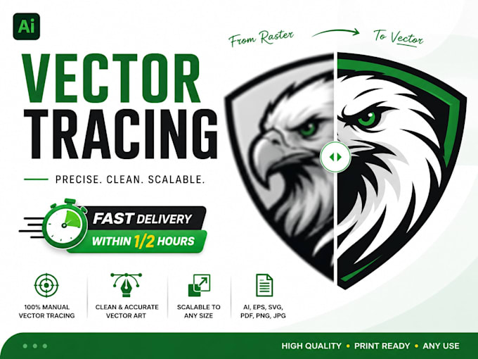 do vectorize logo, vector tracing, image to vector svg