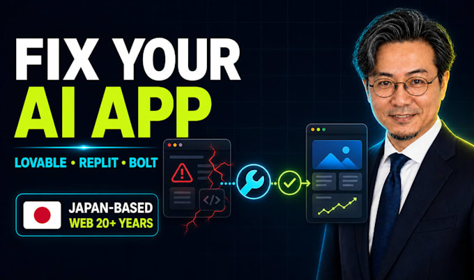 fix, finish and launch your ai generated web app