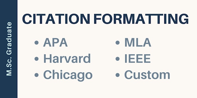 format your reference list and citations