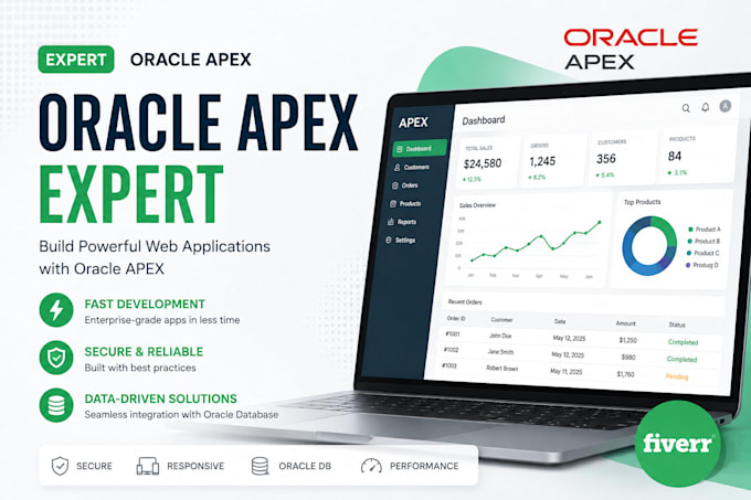 develop and fix oracle apex application