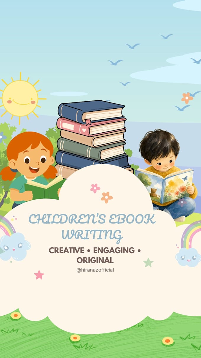 write engaging children ebooks kids stories