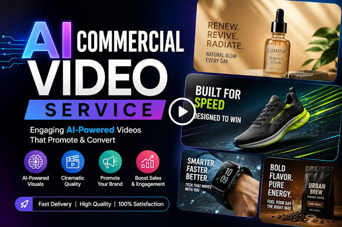 make commercial ai videos