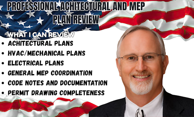 review architectural and mep plans for permit and code compliance