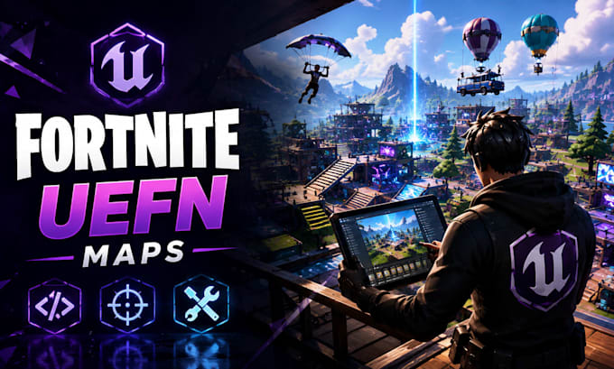 create a fortnite uefn map build custom features and fix uefn issues