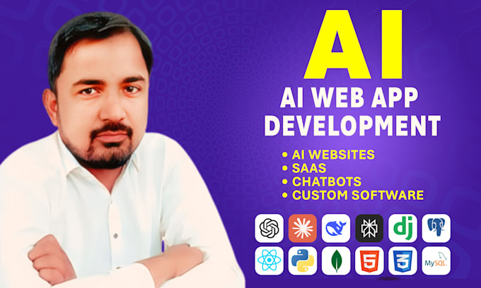 build ai websites, chatbots, and software as a full stack developer
