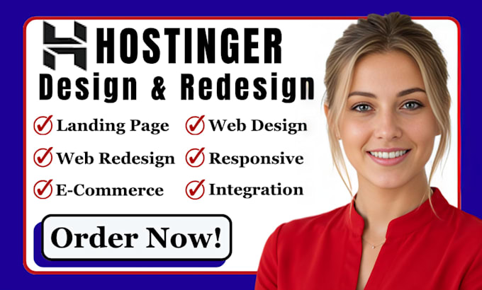 hostinger website design hostinger website redesign hostinger landing page SEO