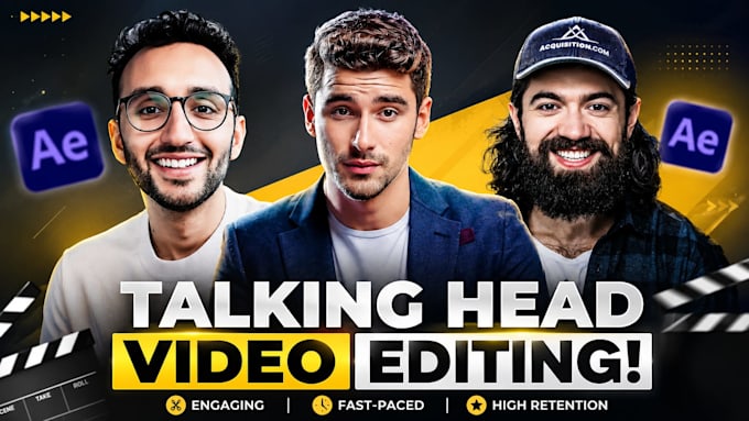 do trending talking head video editing