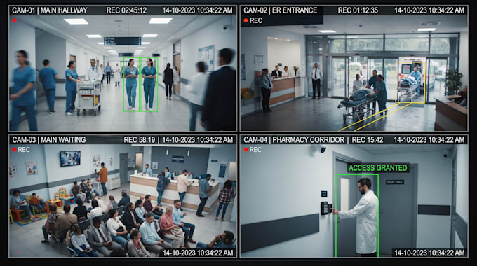 develop cctv security camera storage and footage management software