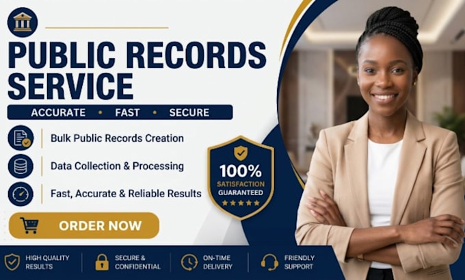 do public records creation with bot