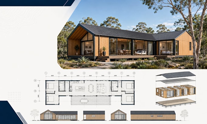 prepare construction ready modular home plans and documentation for australia