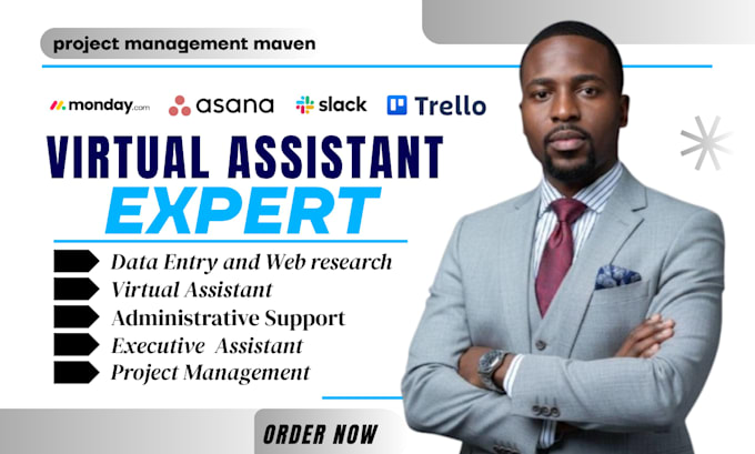 do executive and administrative virtual assistant task, data entry web research