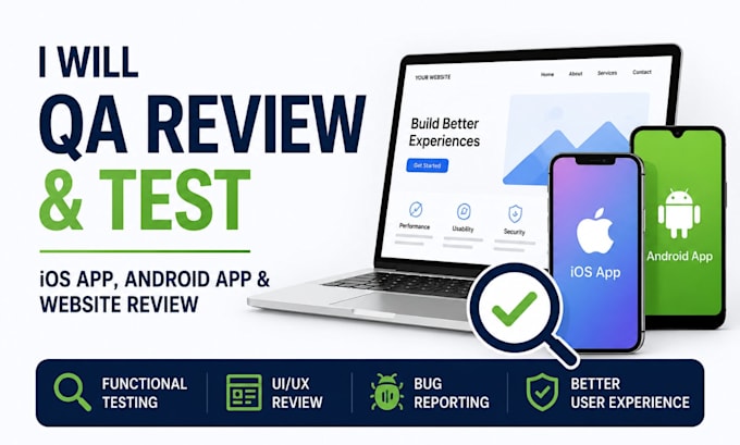 do IOS and android app testing