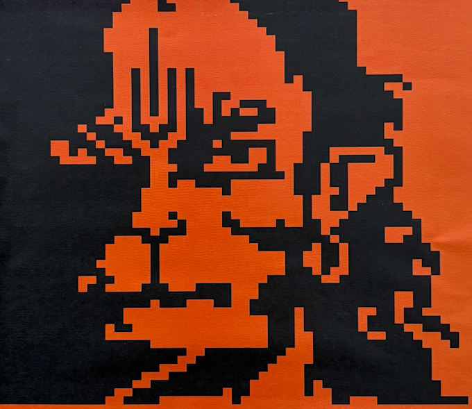 create custom pixel art character