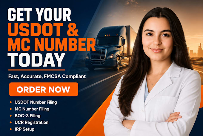 file dot registration, get you usdot number, mc number fast