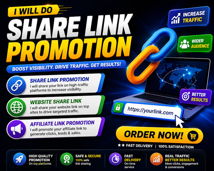 do share link promotion, website share link, affiliate link promotion