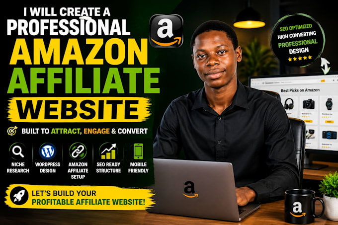 create a professional amazon affiliate website