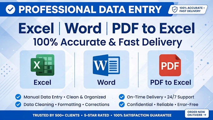 do data entry typing and audio transcription accurately