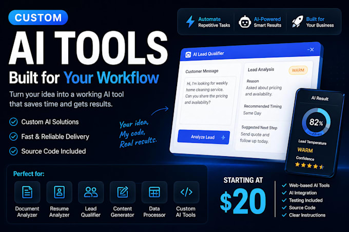 build a simple ai tool to automate repetitive tasks
