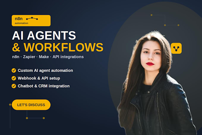 build n8n workflow automation and custom ai agents using n8n