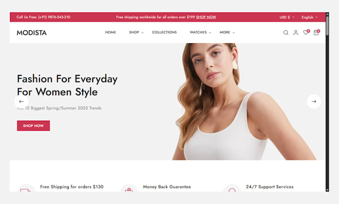 design clothing shopify store clothing website