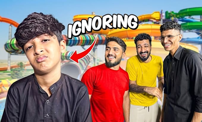 design thumbnail for vlogging channel high ctr