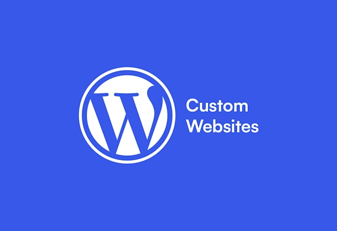 develop custom website with wordpress